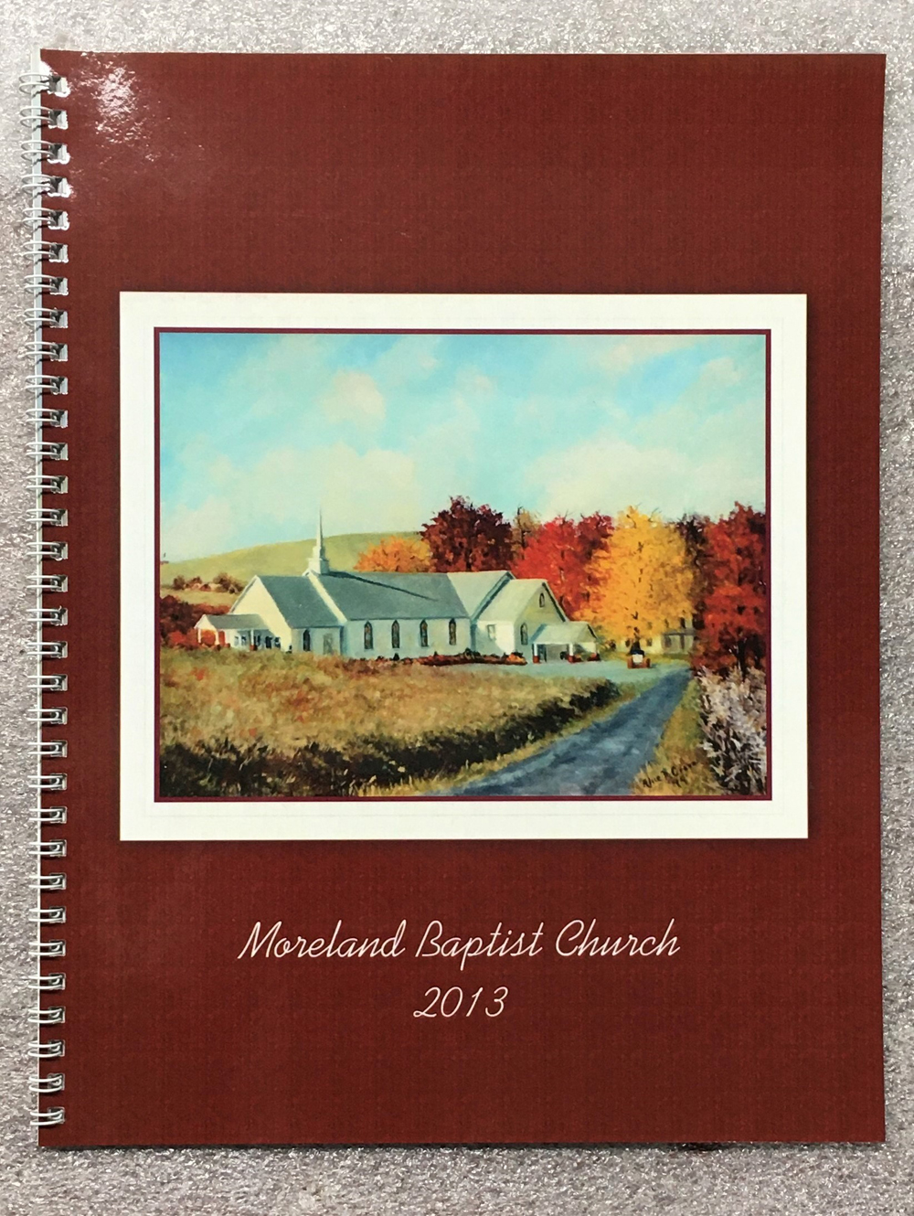 cover of Moreland Baptist Church’s 2013 directory 