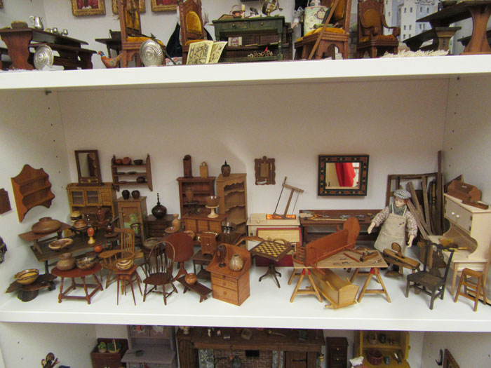 Honey, I shrunk the Rooms at the Taber: Miniature Room Settings