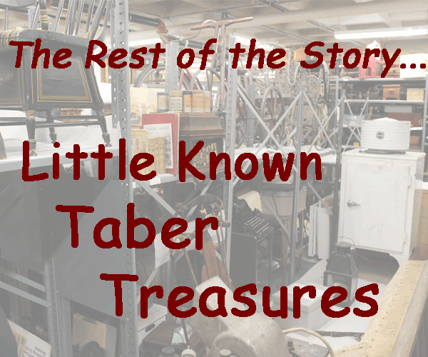 Little Known Taber Treasurers