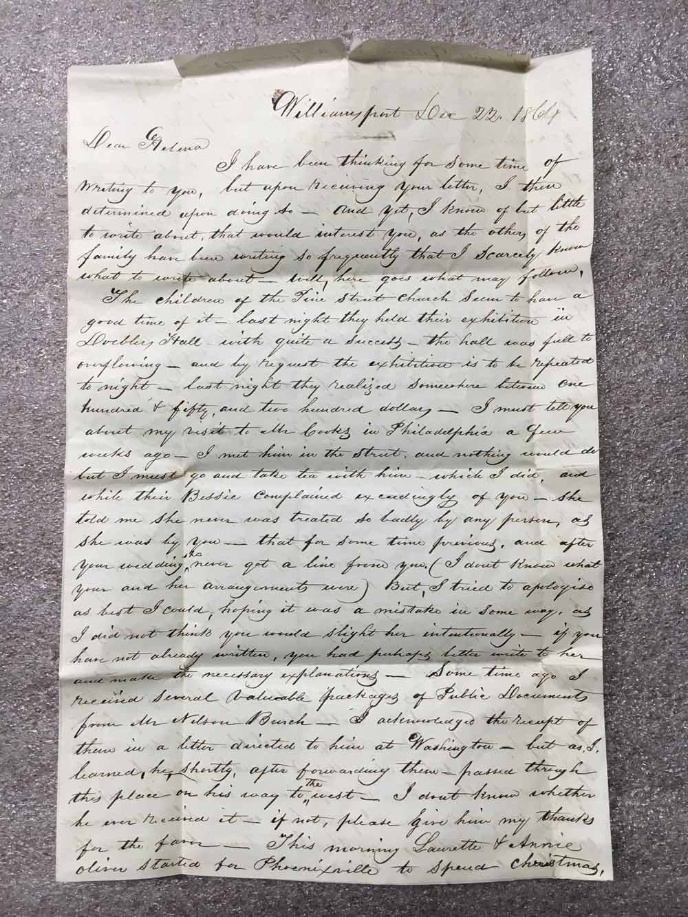 Mussina letter
