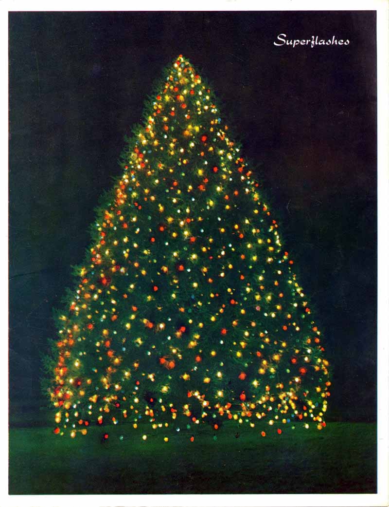 Sylvania Products Christmas tree 