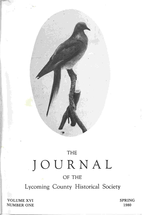 The Journal of the Lycoming County Historical Society, 1980, Spring