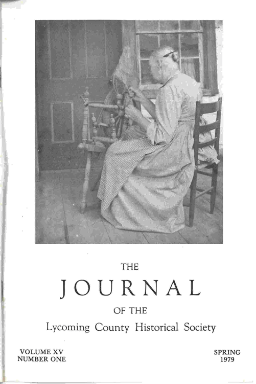 The Journal of the Lycoming County Historical Society, 1979 Spring