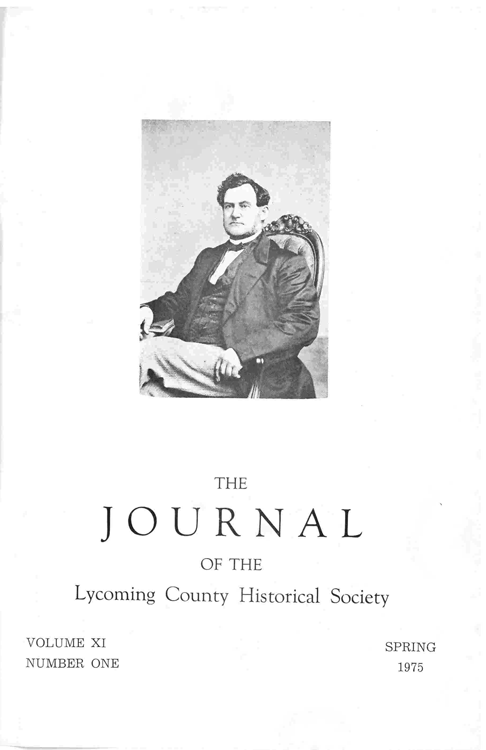 The Journal of the Lycoming County Historical Society, 1975 Spring