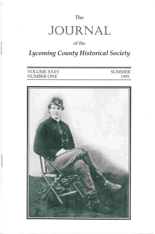 The Journal of the Lycoming County Historical Society, 1995 Summer